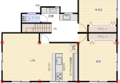 ２階：施工後図面